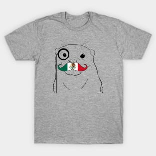 Mustache Flag Mexico T-Shirt